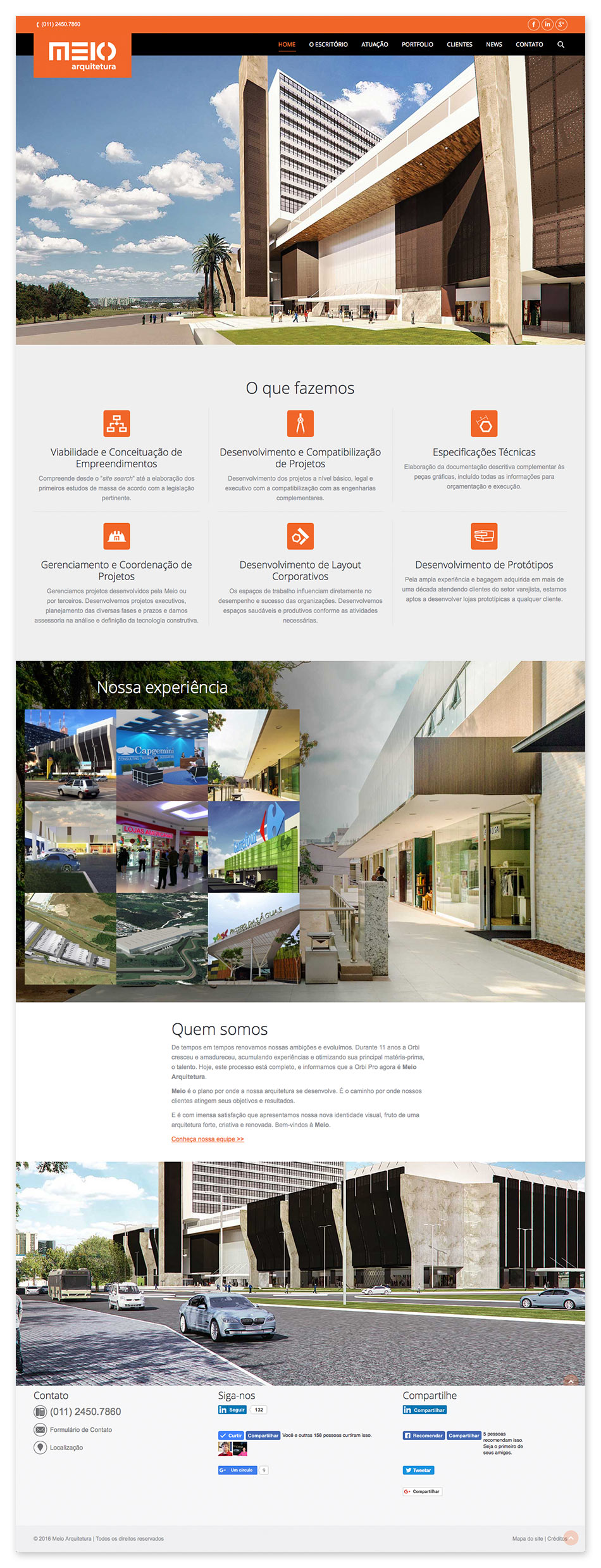 QuartaDesign Site Meio Arquitetura
